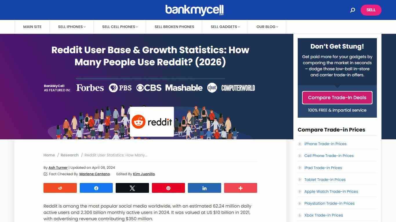 User Statistics: How Many People Use Reddit? (2026)