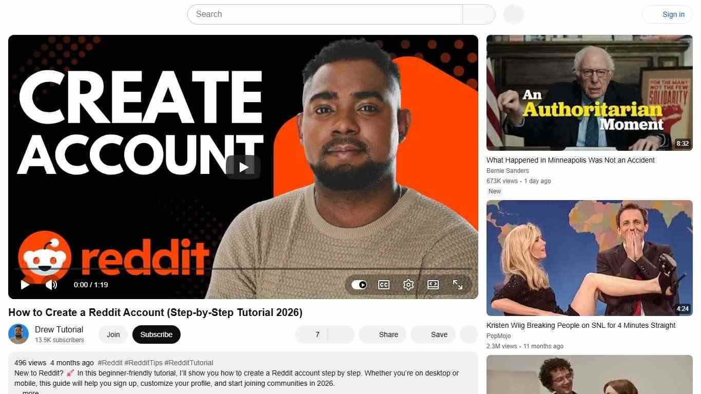 How to Create a Reddit Account (Step-by-Step Tutorial 2026) - YouTube